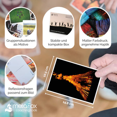 metaFox - deep pictures “Growing Together” photo postcards